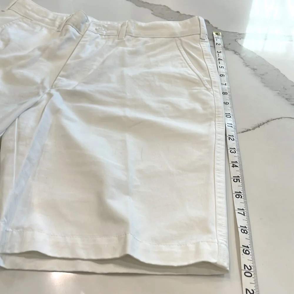 Cremieux White Cotton Men’s Shorts. Great for Golf. Sz. 32 like new - Picture 3 of 9